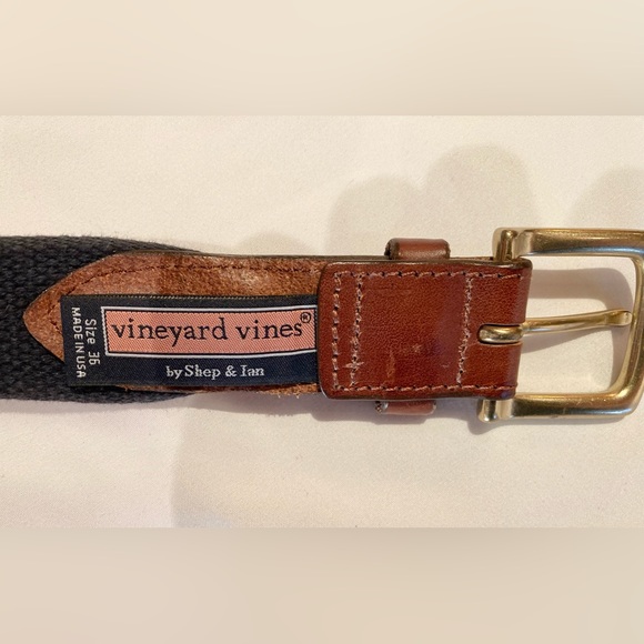 Vineyard Vines Canvas Belt - Beach/Lifeguard Chair Theme - Picture 4 of 4